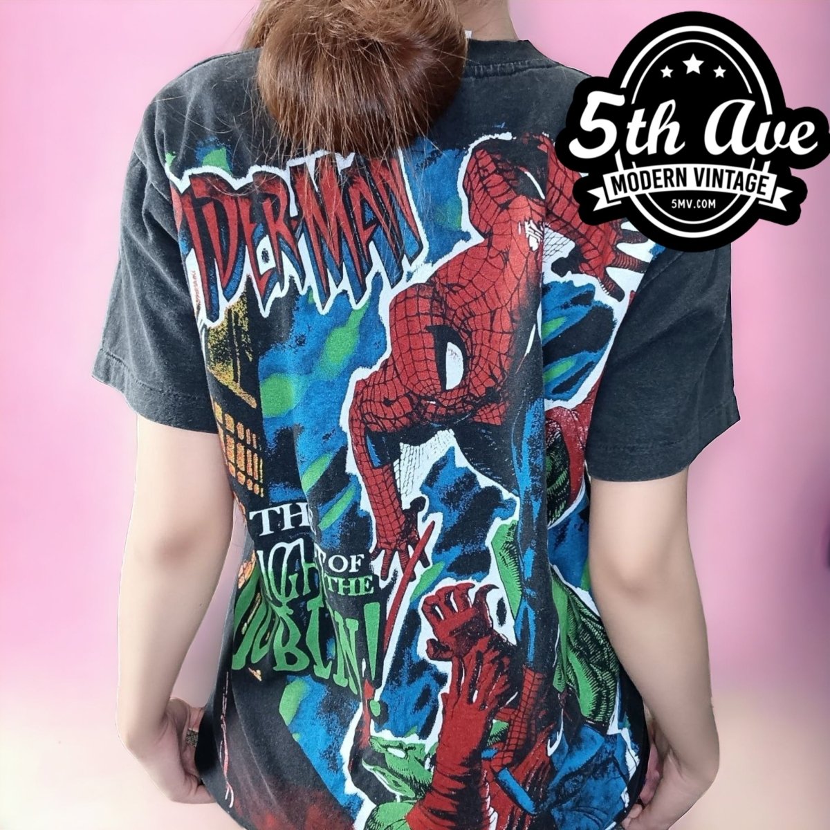 Spiderman The Night Of The Goblin - Vintage Band Shirts
