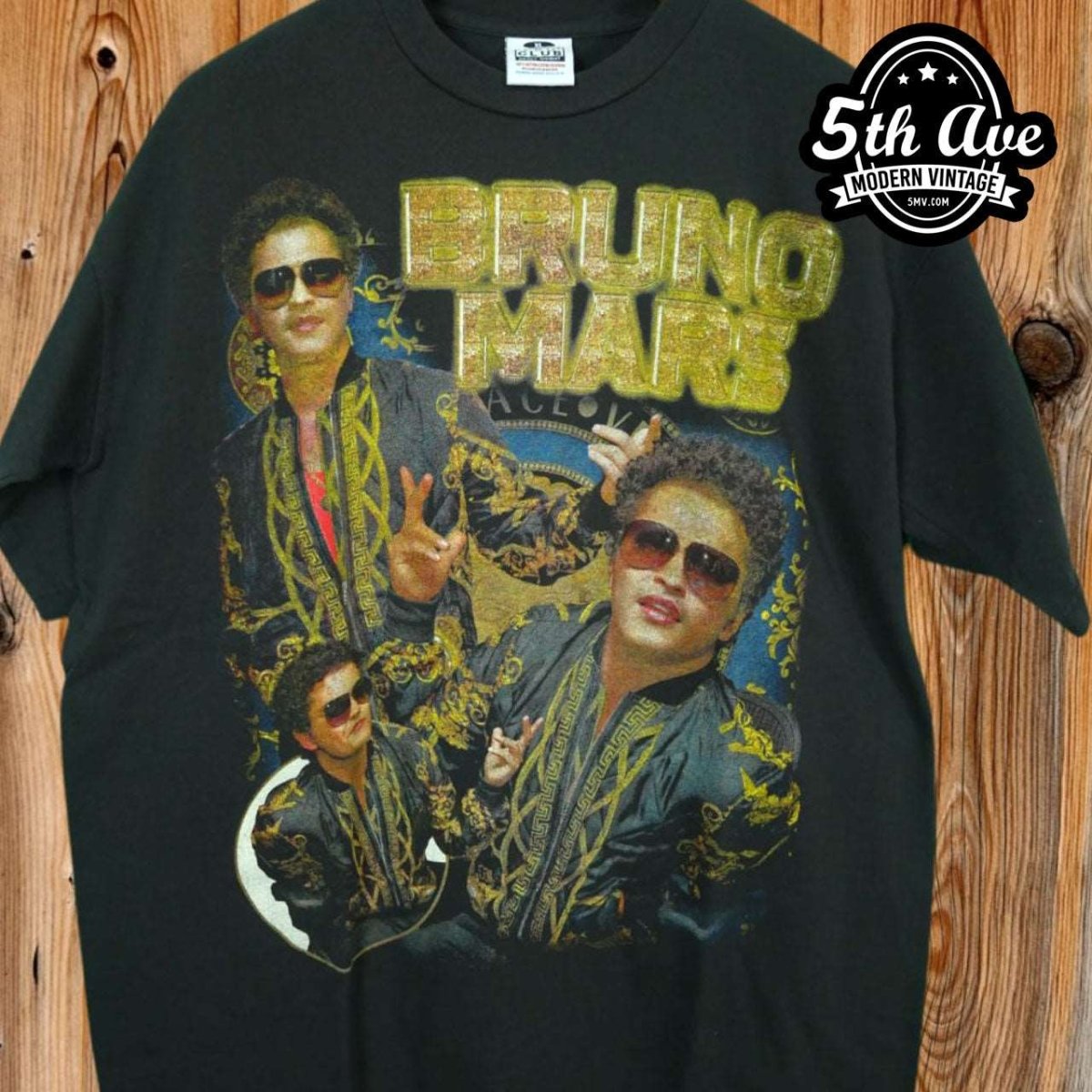 Starstruck Reverie: Bruno Mars Tribute Short Sleeve t shirt - Vintage Band Shirts