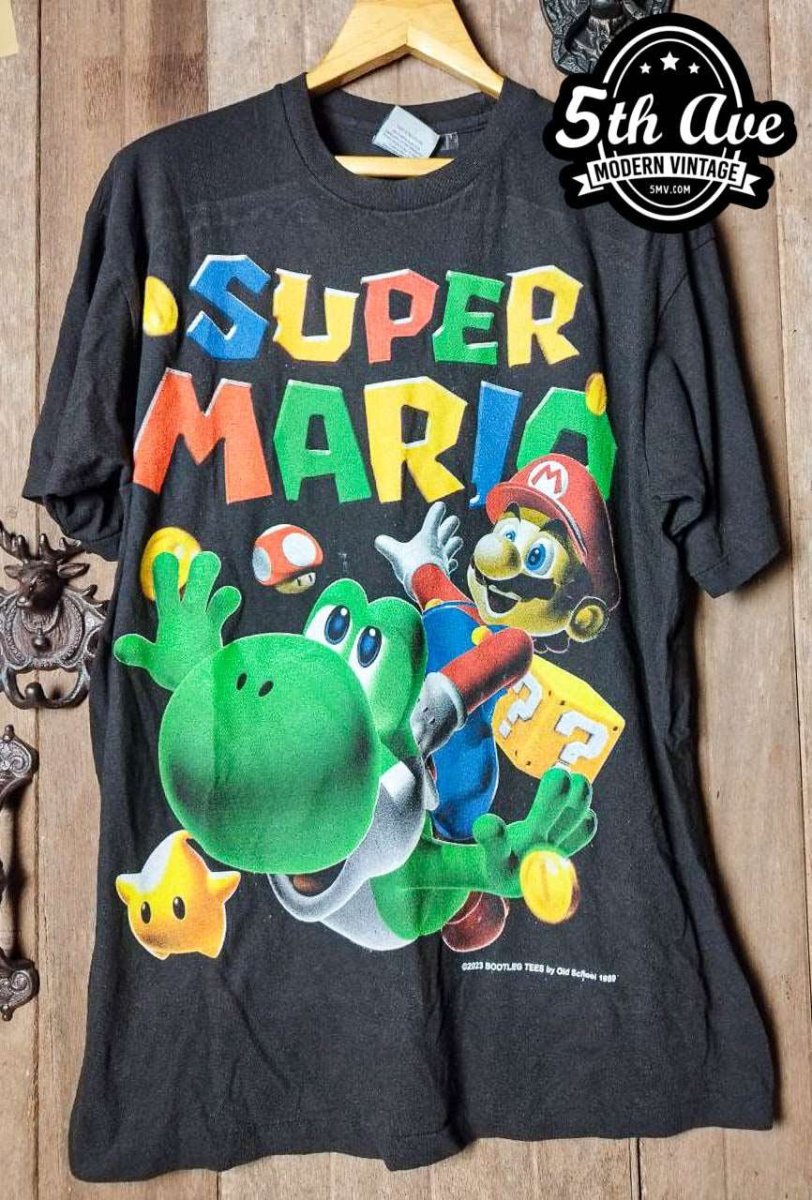 Vintage sold Super Mario Shirt XXL