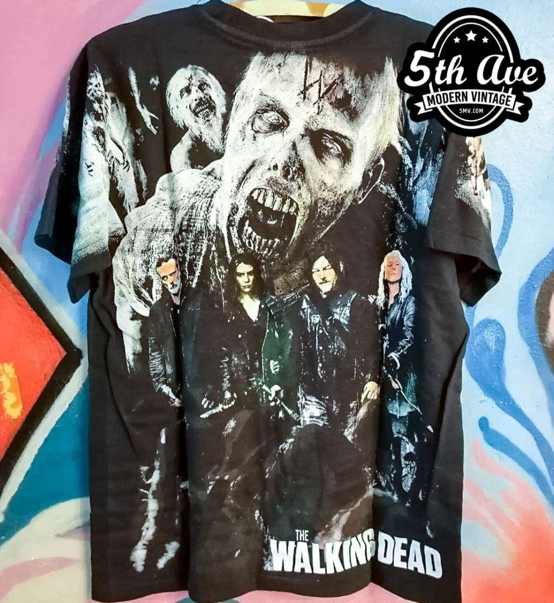 Survivors Unite: The Walking Dead Tribute t shirt - Vintage Band Shirts