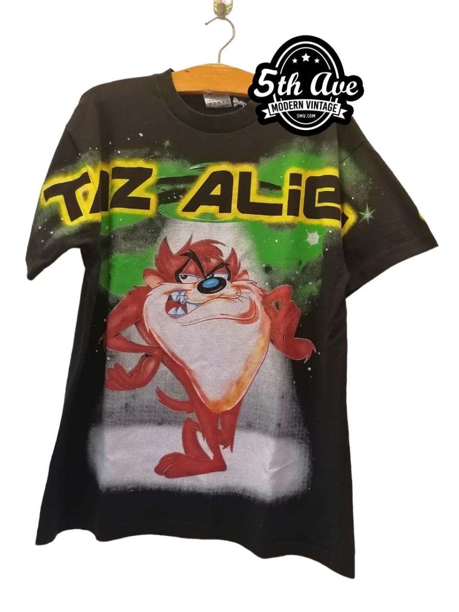 Taz Aliens Single Stitch t shirt - Vintage Band Shirts