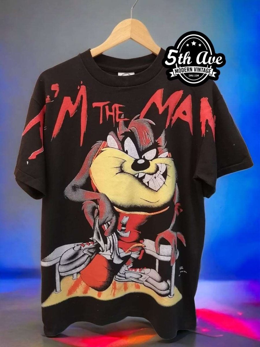 Taz I'm The Man - Vintage Band Shirts