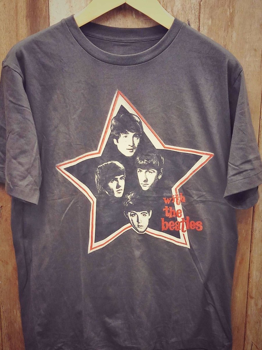 THE BEATLES 100% Cotton New Vintage Band T Shirt - Vintage Band Shirts