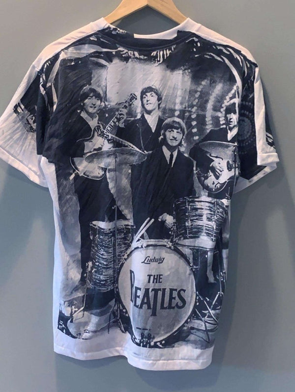 Beatles tee shirts vintage best sale