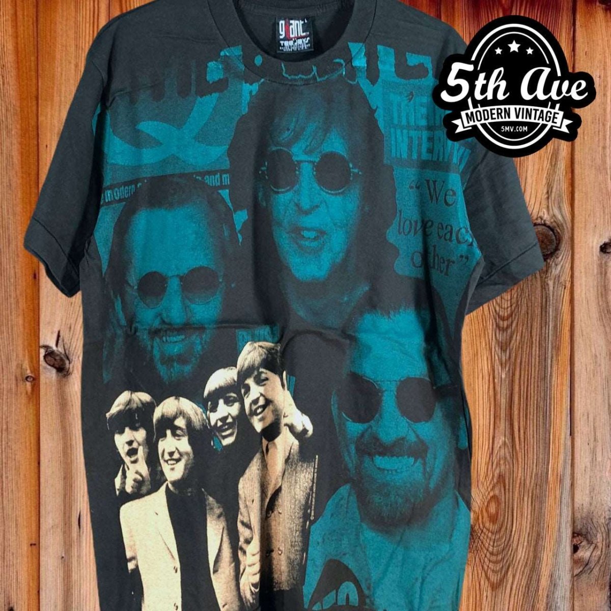 The Beatles Oh They Are Back! - AOP all over print New Vintage Band T shirt - Vintage Band Shirts