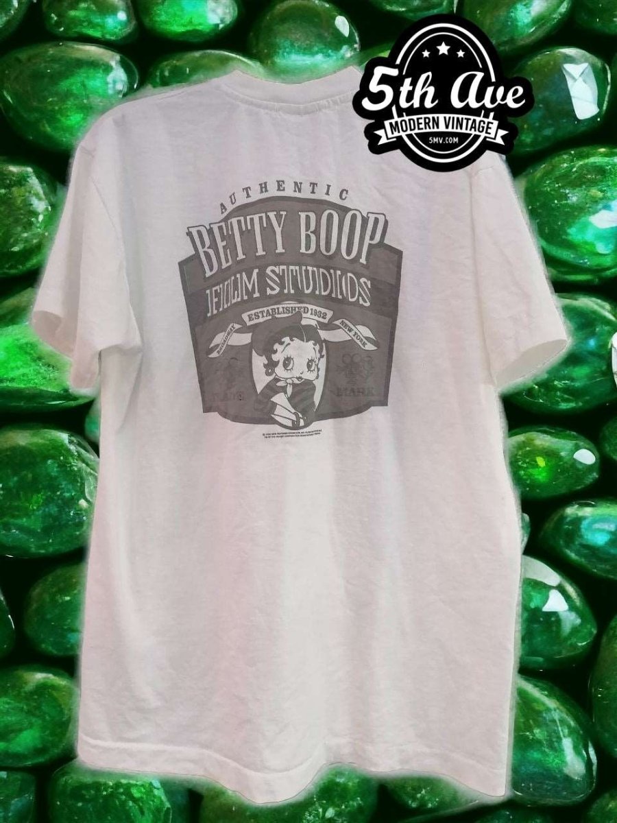 The Betty Boop Wizard of Boop T-shirt: A Whimsical Tribute to the Wizard of Oz - Vintage Band Shirts