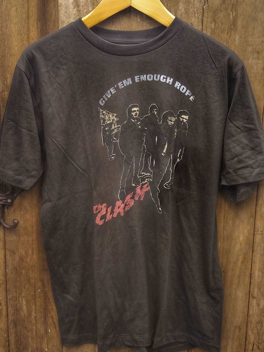 THE CLASH 100% Cotton New Vintage Band T Shirt - Vintage