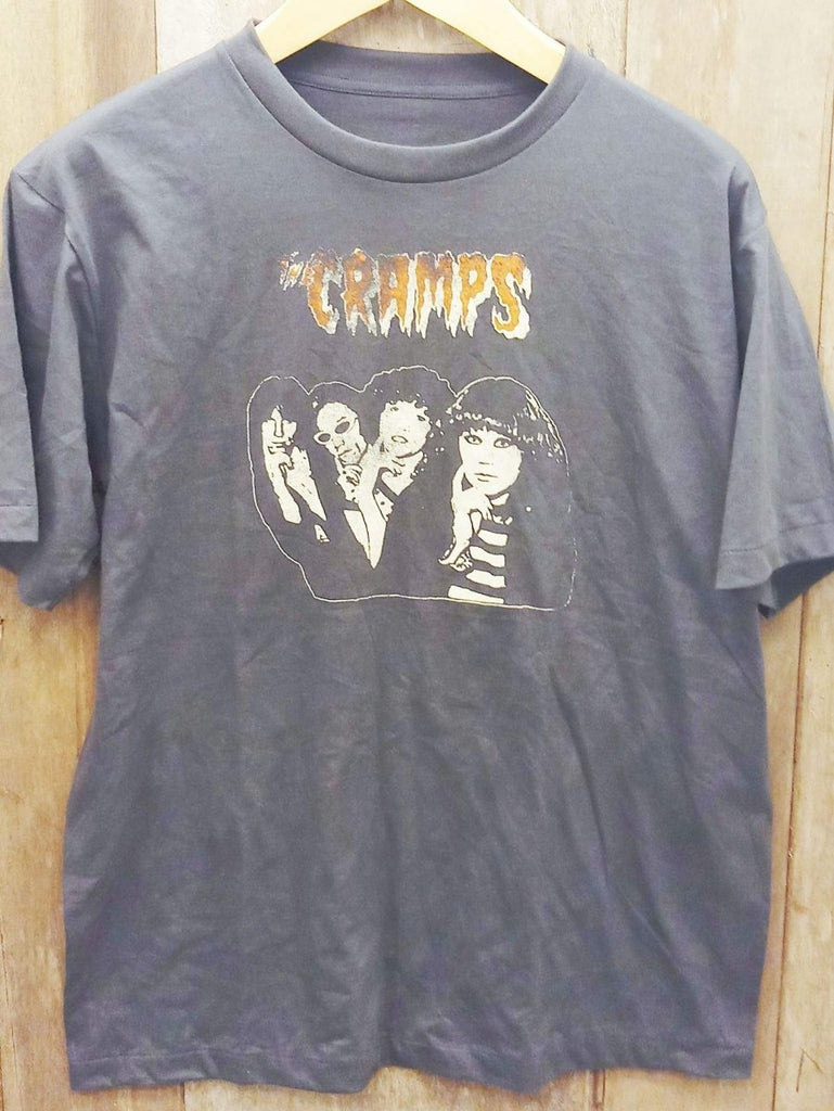 THE CRAMPS 100 Cotton New Vintage Band T Shirt Vintage Band Shirts