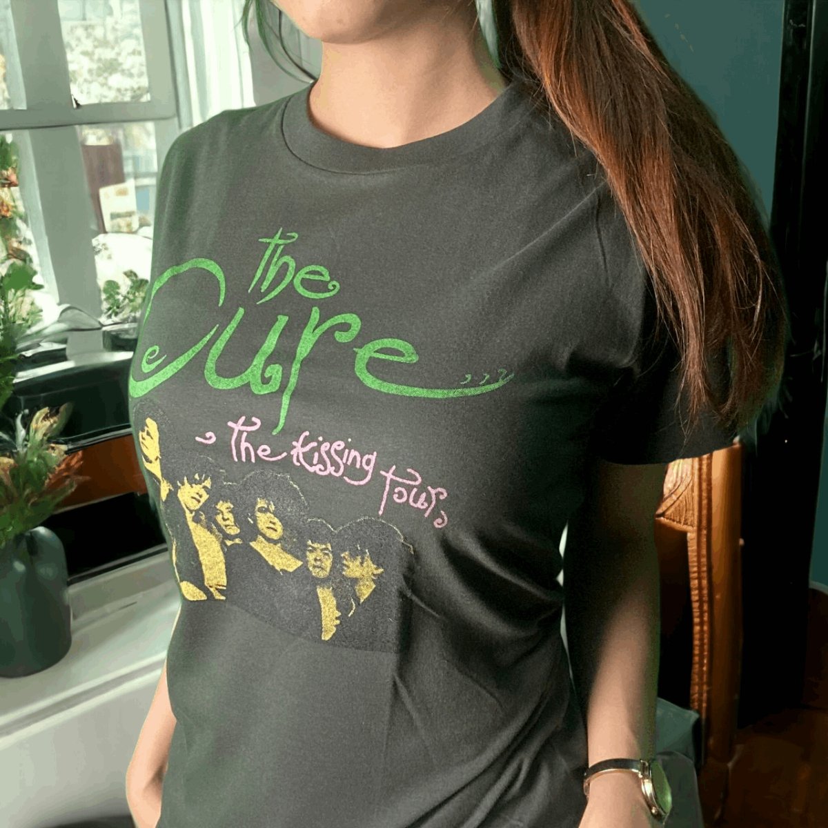 The Cure The Kissing Tour - New Vintage Band T shirt - Vintage Band Shirts