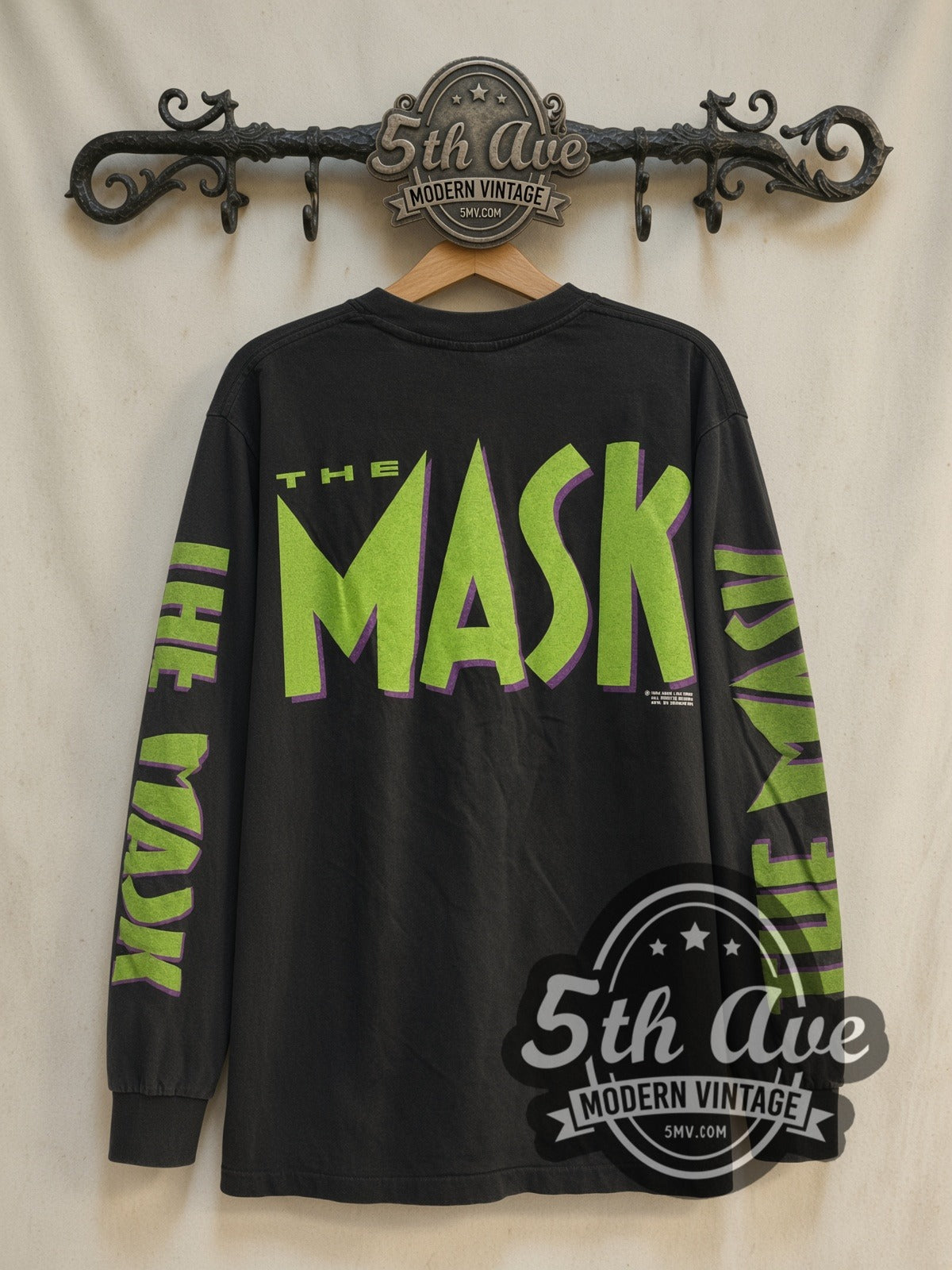 The Mask From Zero to Hero Long Sleeve Vintage Movie Tee | 5MV