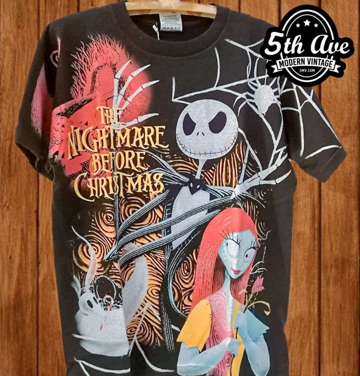 The Nightmare Before Christmas Eternal Love: Jack and Sally's Haunting Melody t shirt - Vintage Band Shirts