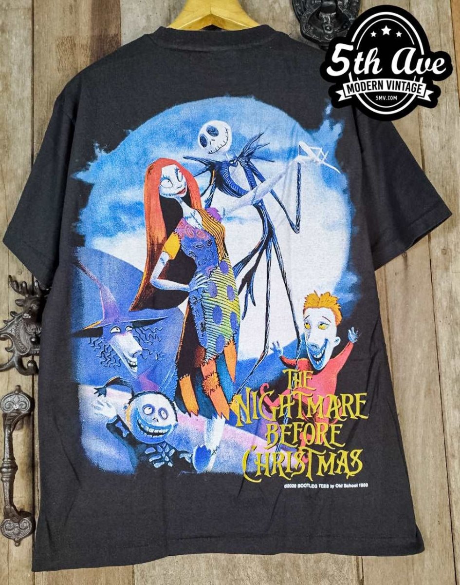 The Nightmare Before Christmas - New Vintage Animation T shirt - Vintage Band Shirts