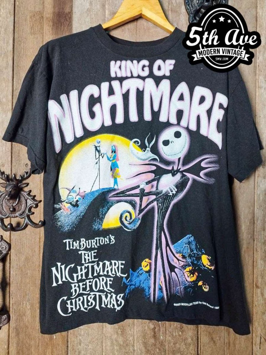 The Nightmare Before Christmas - New Vintage Animation T shirt - Vintage Band Shirts