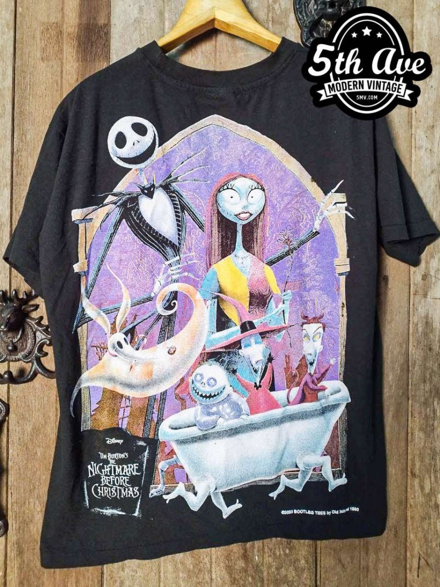 The Nightmare Before Christmas - New Vintage Animation T shirt - Vintage Band Shirts