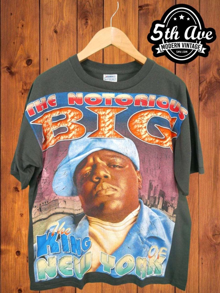 The Notorious B.I.G., Biggie Smalls, Biggie Life After Death - New Vintage Band T shirt - Vintage Band Shirts