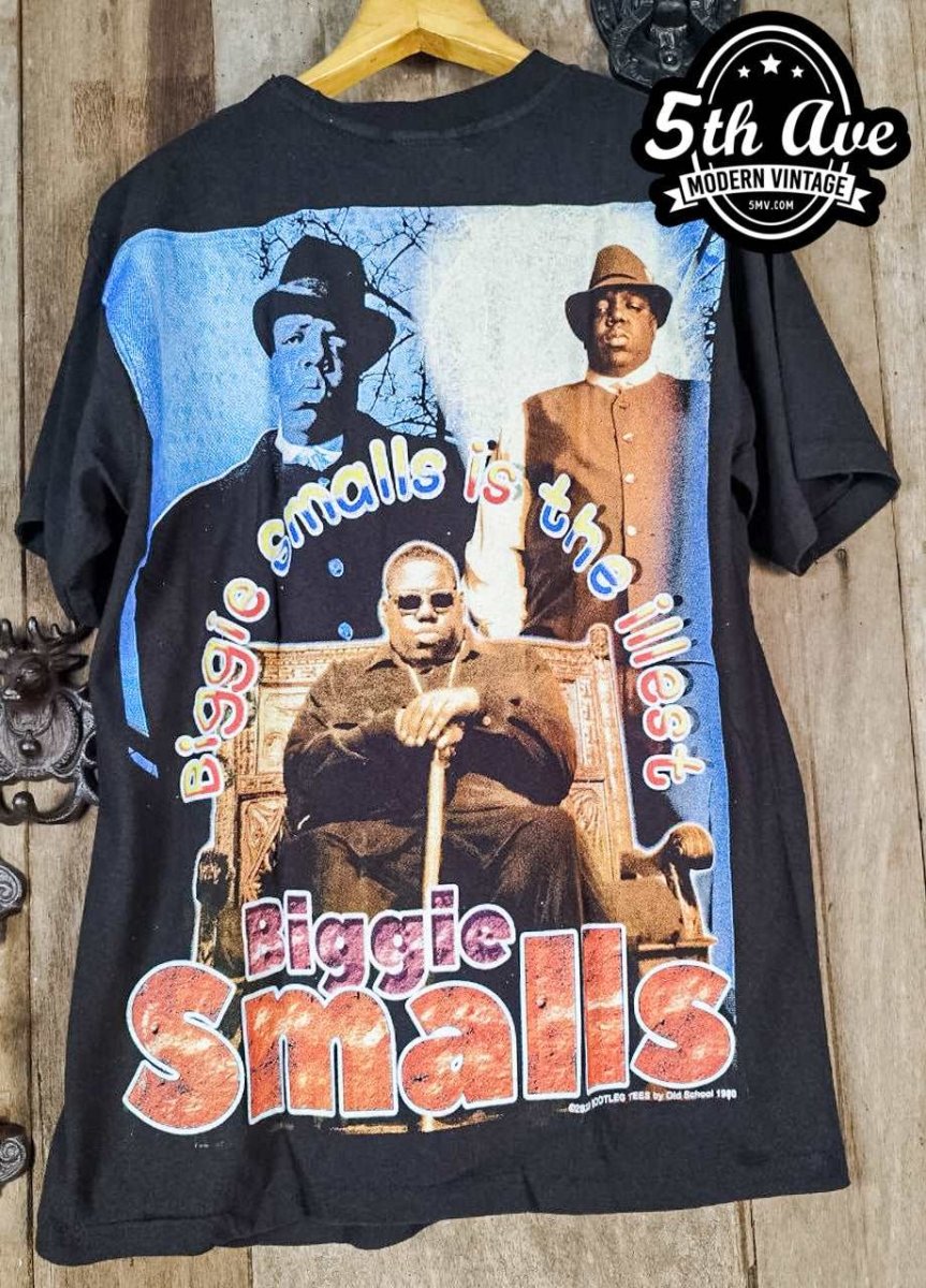 The Notorious B.I.G., Biggie Smalls, Biggie Life After Death - New Vintage Band T shirt - Vintage Band Shirts