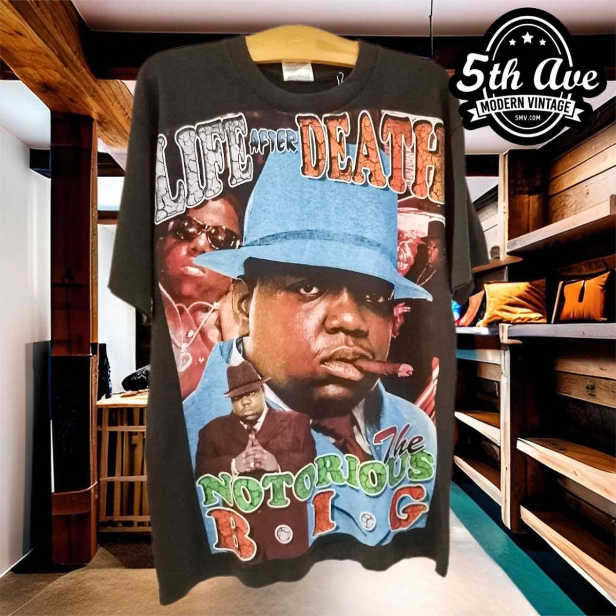 The Notorious B.I.G: Life After Death and Poppa Legacy - Vintage Band Shirts