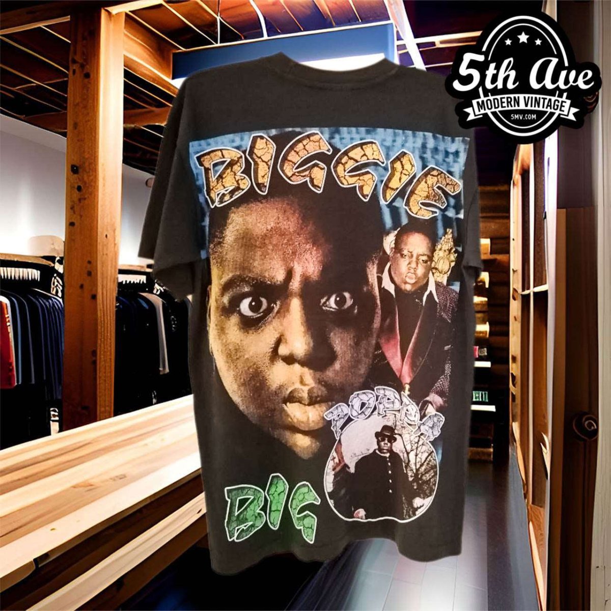 The Notorious B.I.G: Life After Death and Poppa Legacy - Vintage Band Shirts