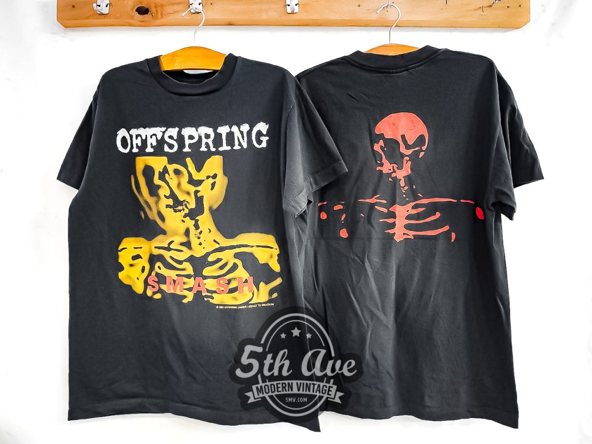 The Offspring 'Smash' - Vintage Reprint Band T-Shirt - Vintage Band Shirts
