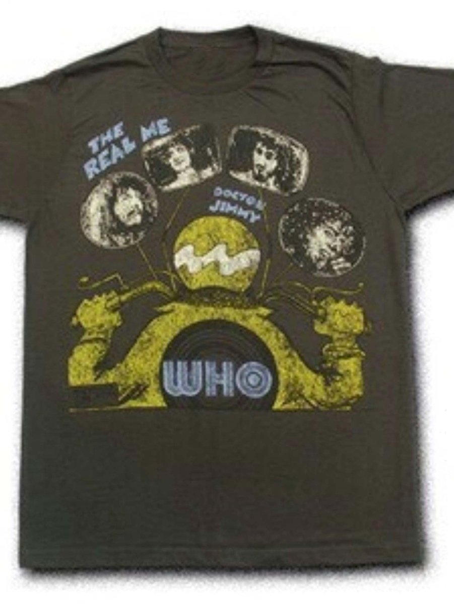 The Real Me: A Classic Tribute to The Who on a Black Single Stitched t shirt - Vintage Band Shirts