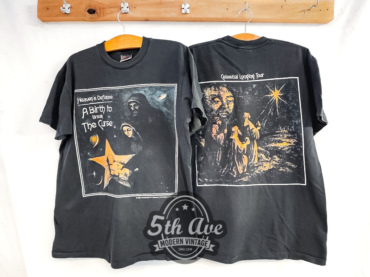 The Smashing Pumpkins 'Celestial Longing Tour' - Vintage Reprint Band T-Shirt - Vintage Band Shirts