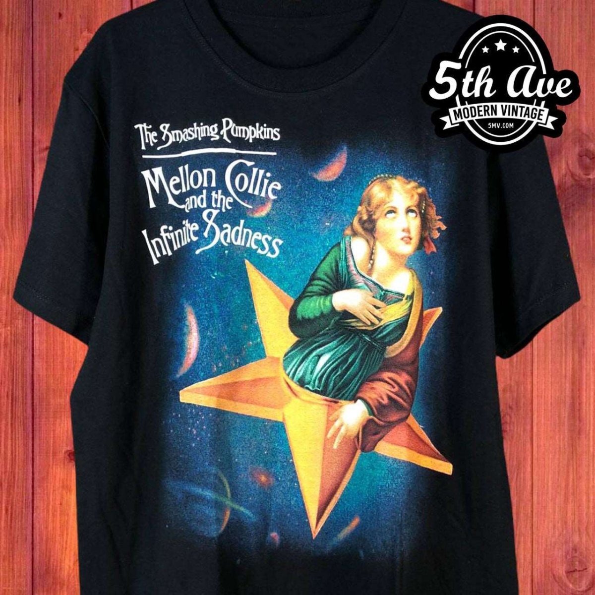 The Smashing Pumpkins Mellon Collie and the Infinite Sadness - New Vintage Band T shirt - Vintage Band Shirts