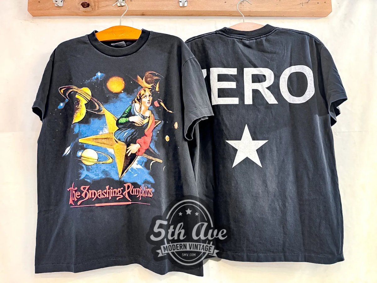 The Smashing Pumpkins Zero - Vintage Reprint Band T-Shirt - Vintage Band Shirts
