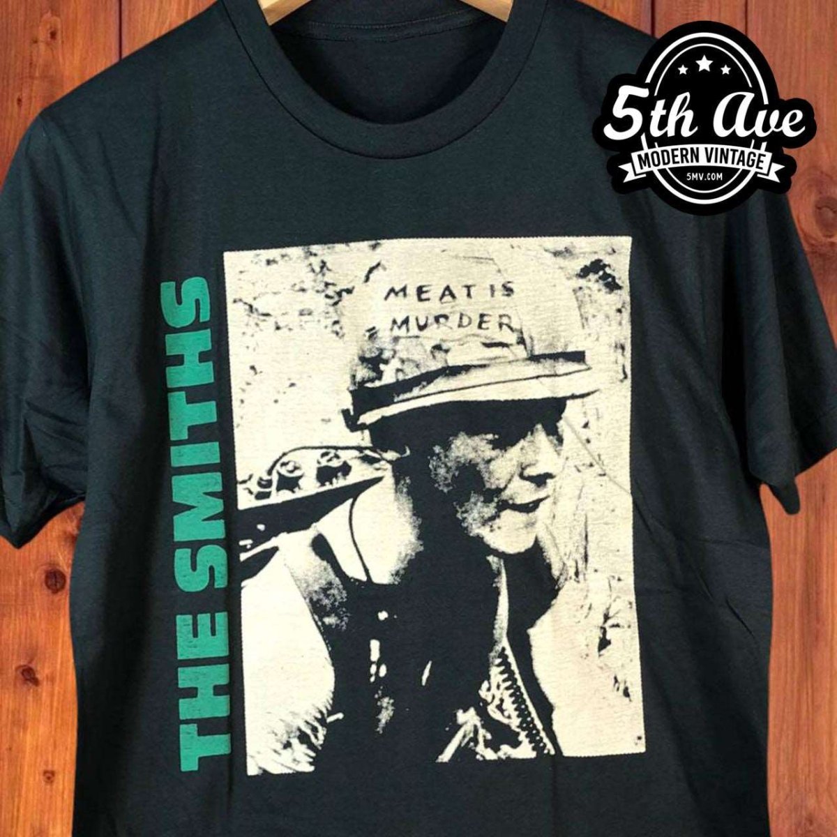 The Smiths Meat Is Murder - New Vintage Band T shirt - Vintage Band Shirts