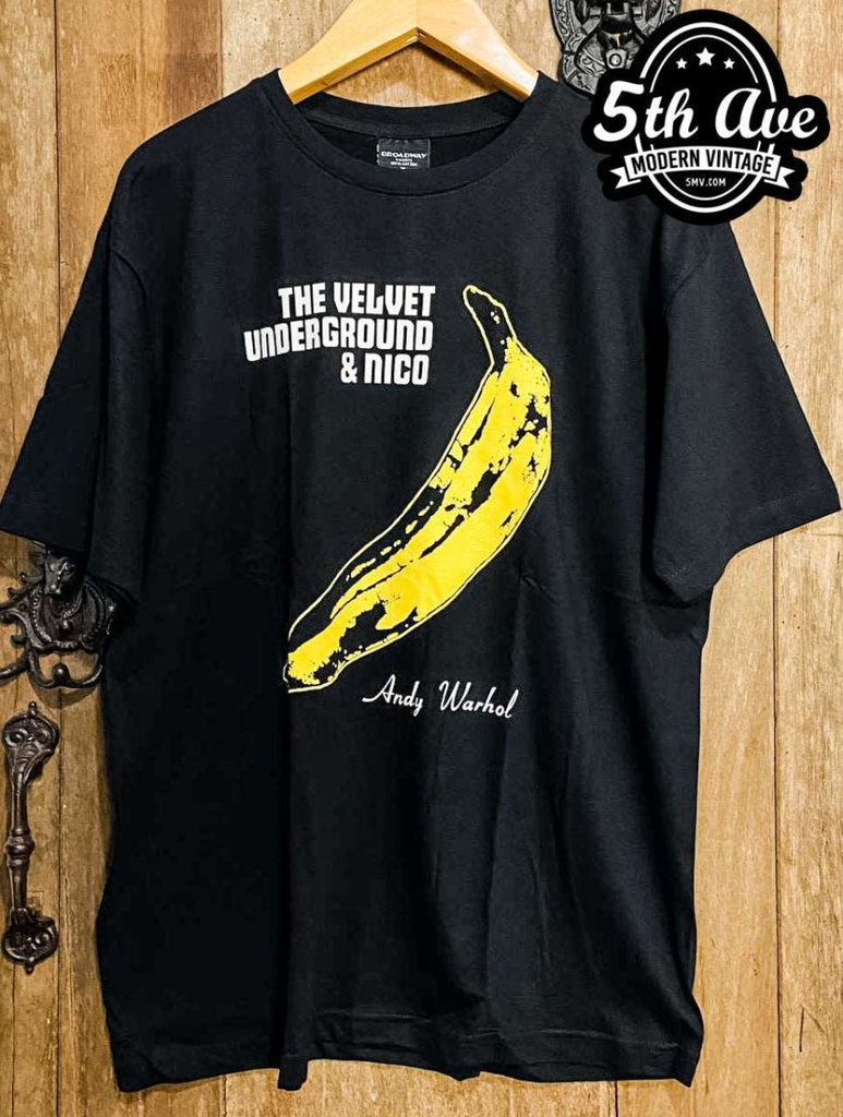 Vintage Velvet Underground and Nico Singles Album American Rock high quality Band T-shirt Size S