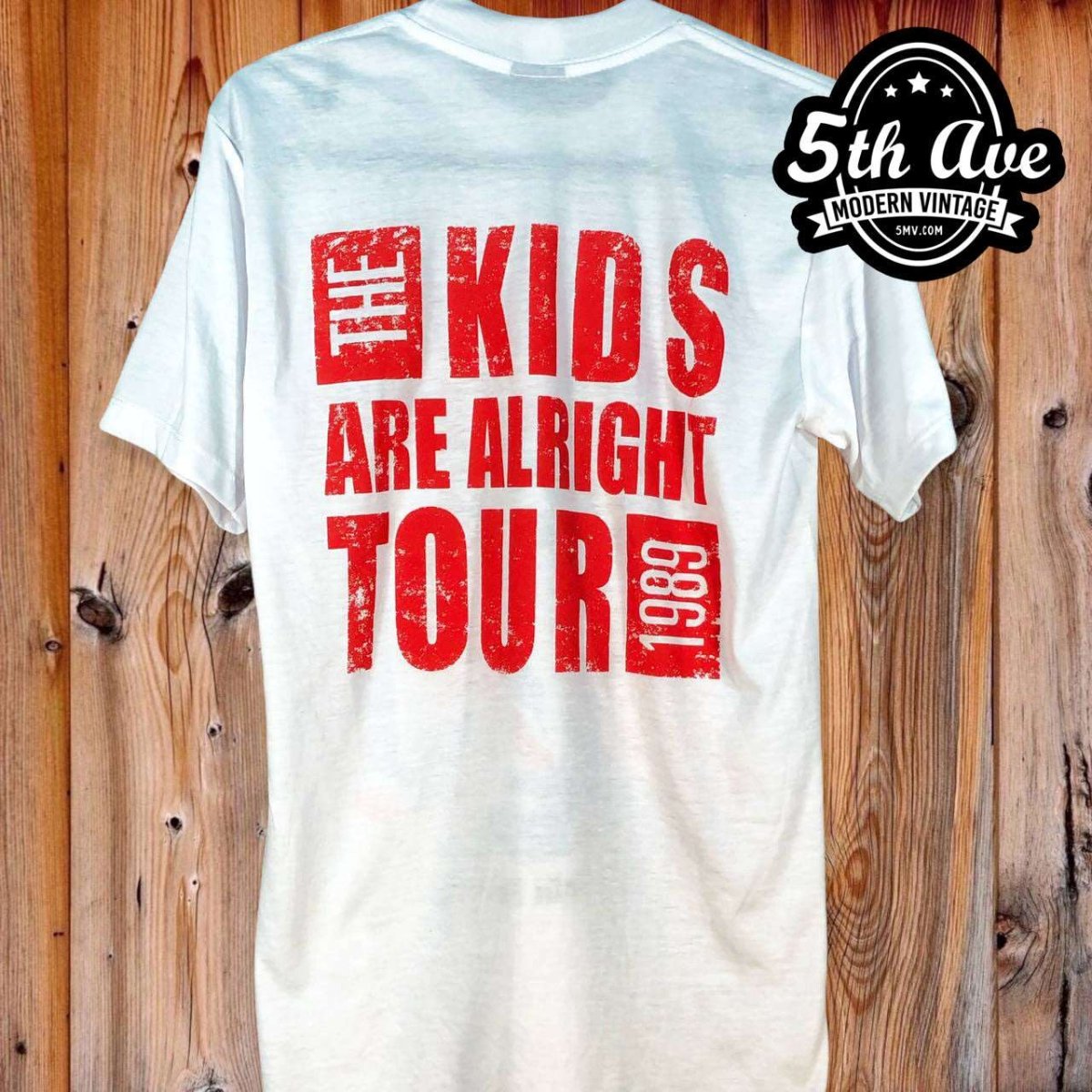 The Who 'The Kids Are Alright' t shirt: Celebrating a Classic Rock Anthem - Vintage Band Shirts