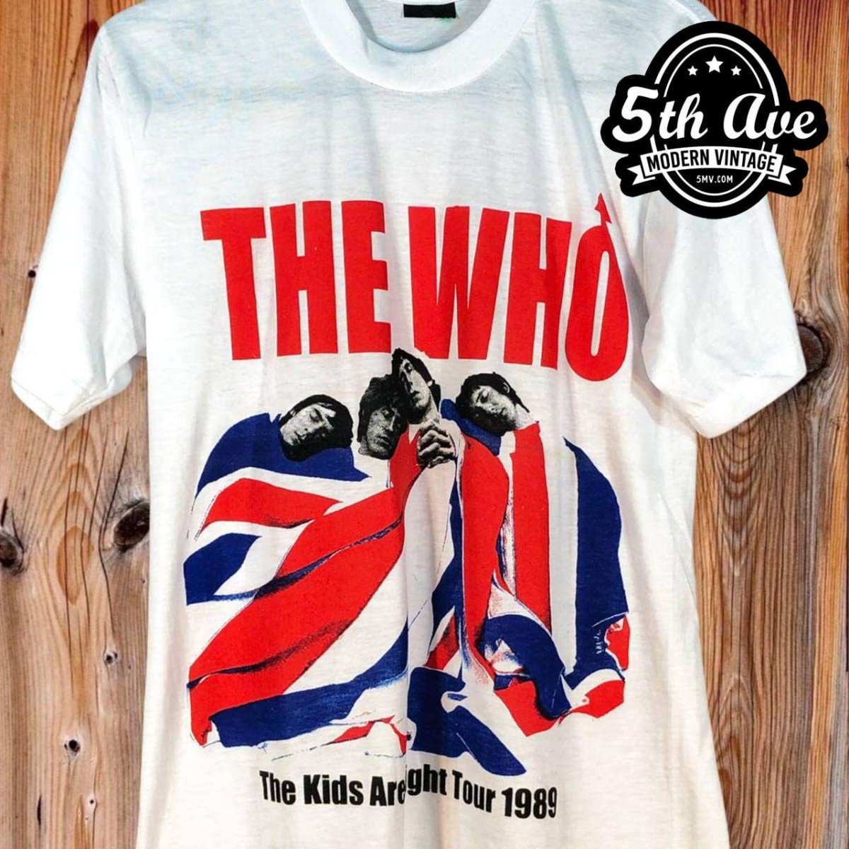 The Who 'The Kids Are Alright' t shirt: Celebrating a Classic Rock Anthem - Vintage Band Shirts