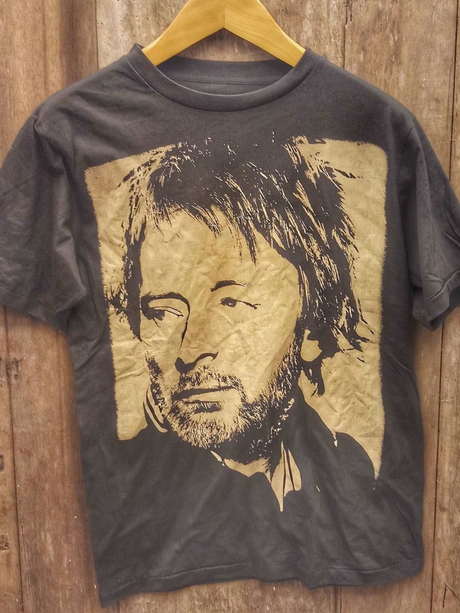 THOM YORKE 100% Cotton New Vintage Band T Shirt - Vintage Band Shirts