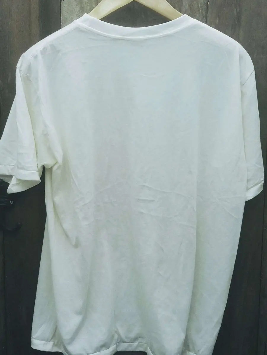 Timeless Resonance: King Crimson 'Epitaph' t shirt in White - Vintage Band Shirts