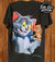 Tom and Jerry: A Spirited Caper - New Vintage Animation T shirt - Vintage Band Shirts