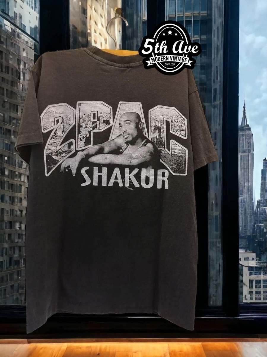 Tupac Bootleg Single Stitch t shirt - Vintage Band Shirts