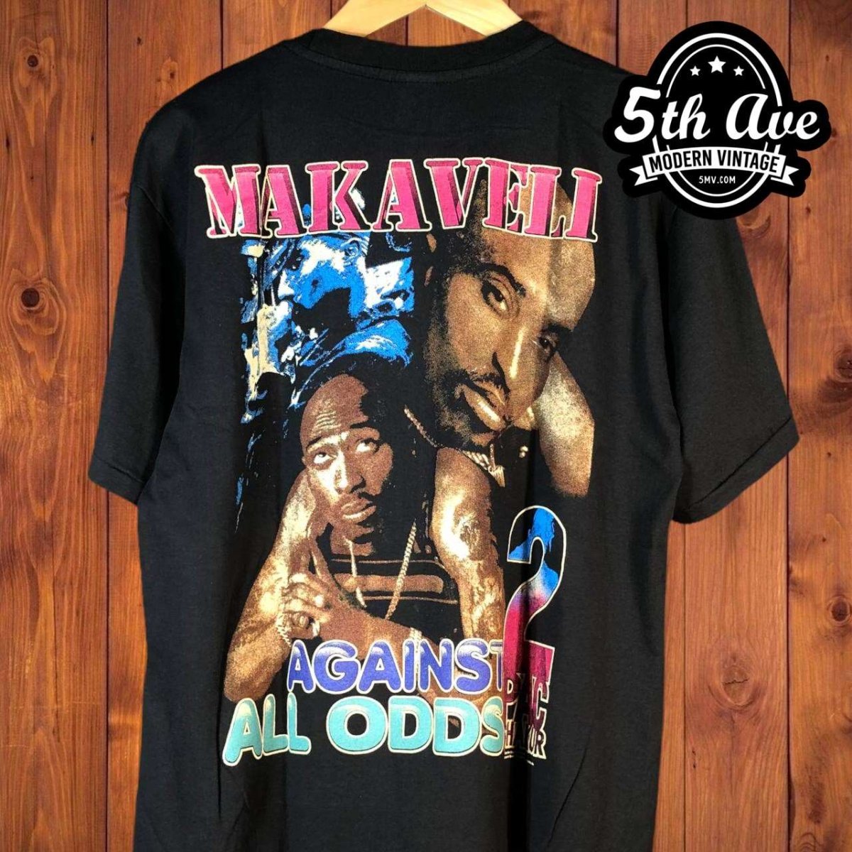 Tupac Shakur Against All Odds - New Vintage T shirt - Vintage Band Shirts