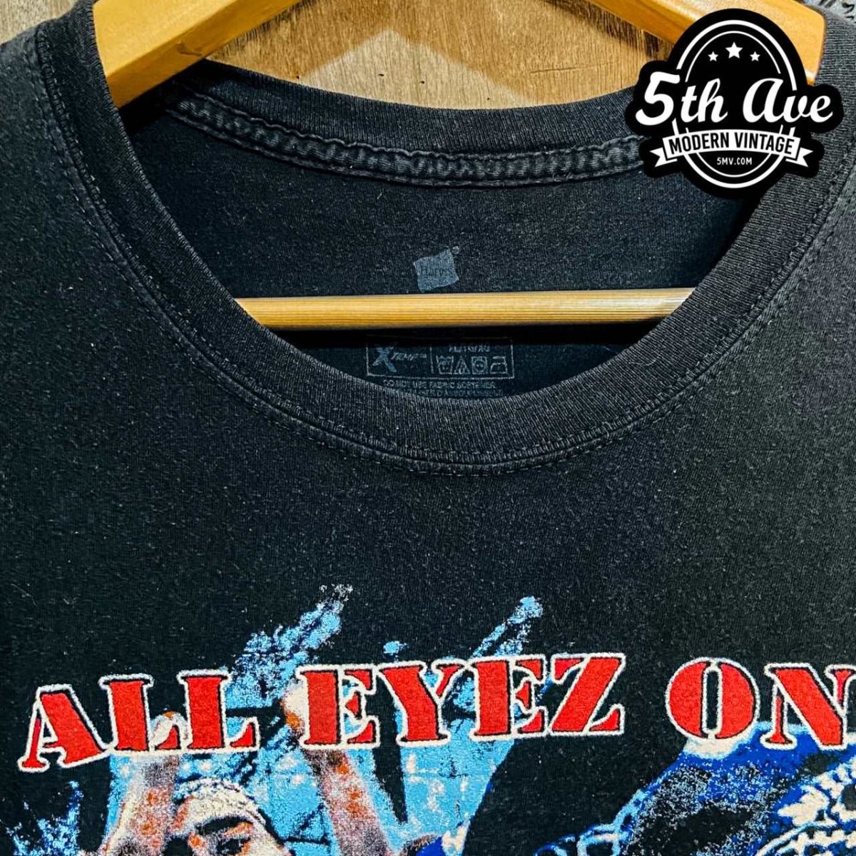 Tupac Shakur All Eyez on Me - New Vintage Band T shirt - Vintage Band Shirts