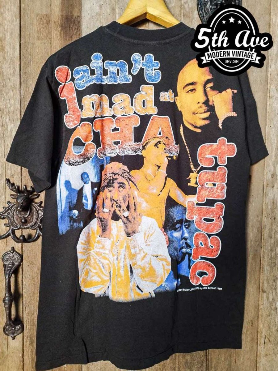 Tupac Shakur Gridlock'd - New Vintage Band T shirt - Vintage Band Shirts