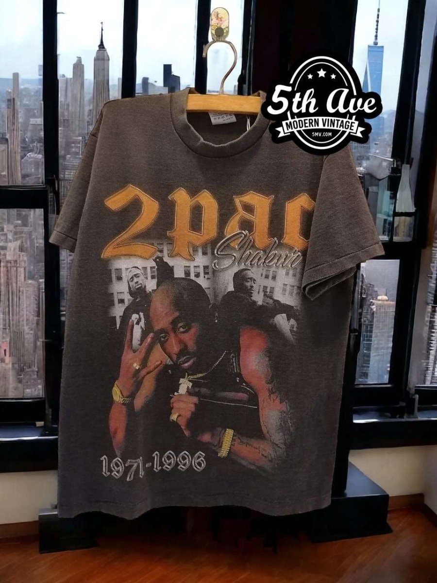 Tupac Shakur Memorial Bootleg t shirt - Vintage Band Shirts