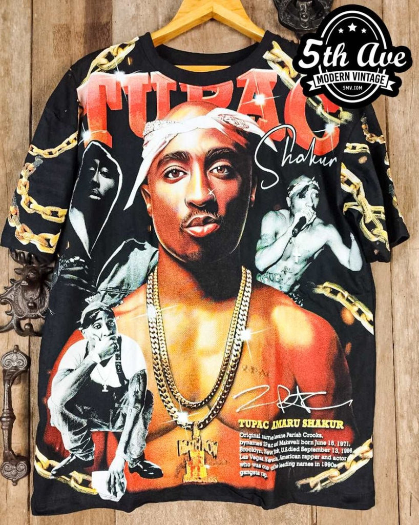 VINTAGE tupac tshirt outlet