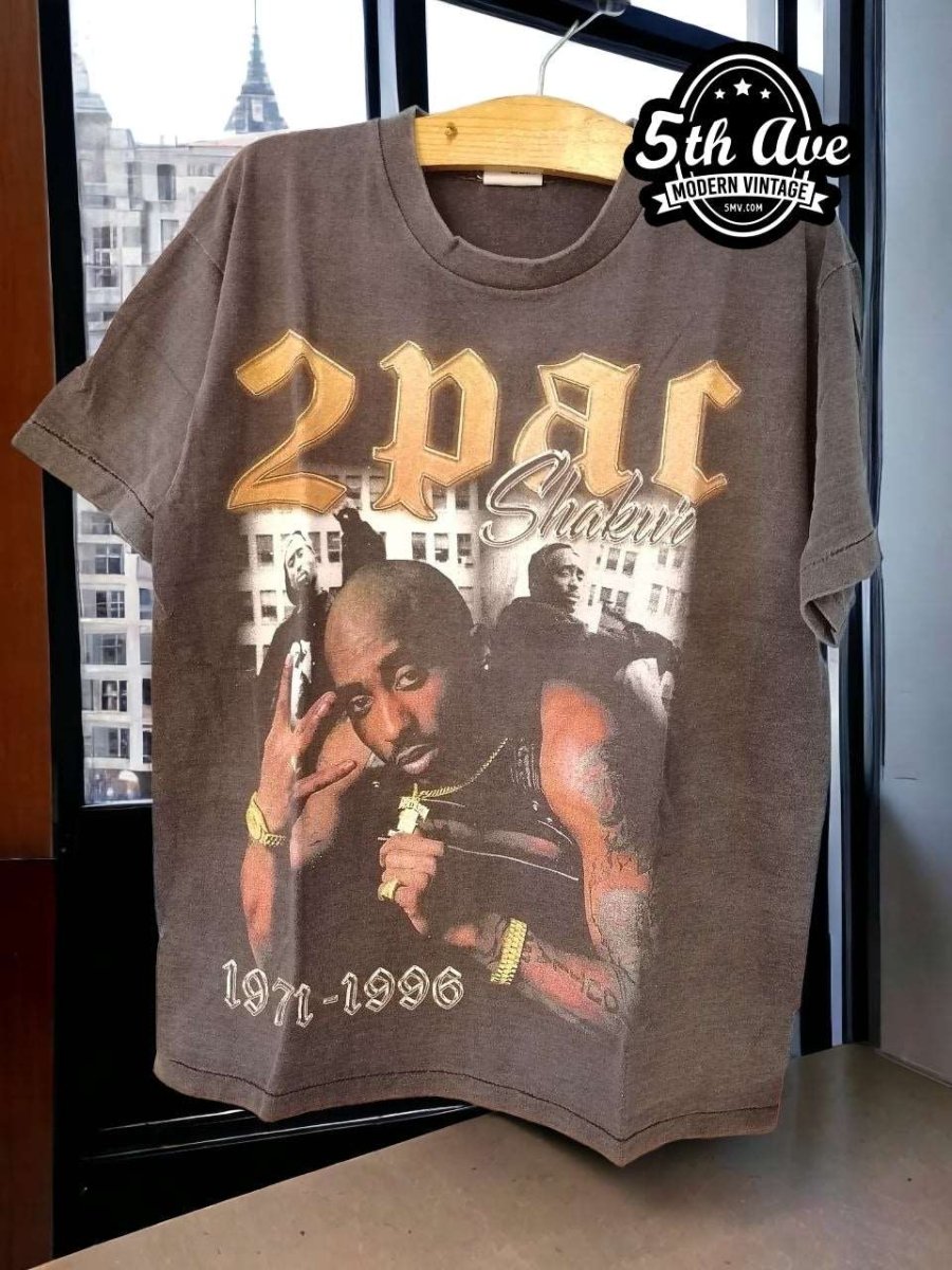 Tupac Shakur single stitched Bootleg t shirt - Vintage Band Shirts