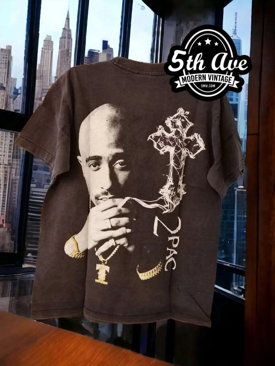 Tupac Shakur single stitched Bootleg t shirt - Vintage Band Shirts