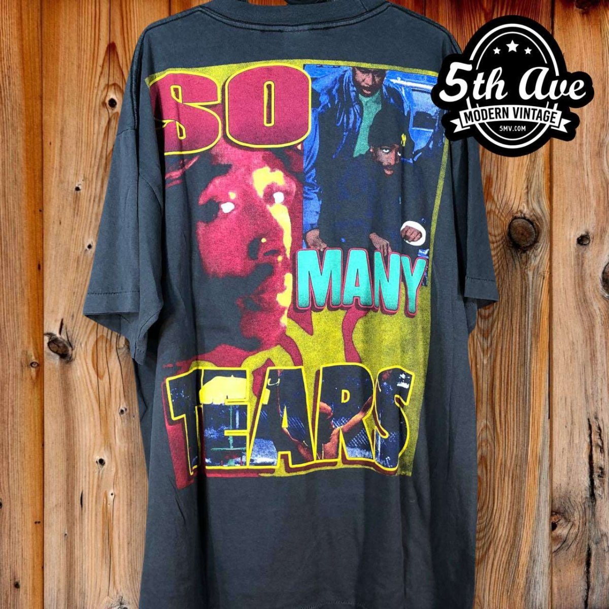 Tupac Shakur So Many Tears - New Vintage Band T shirt - Vintage Band Shirts