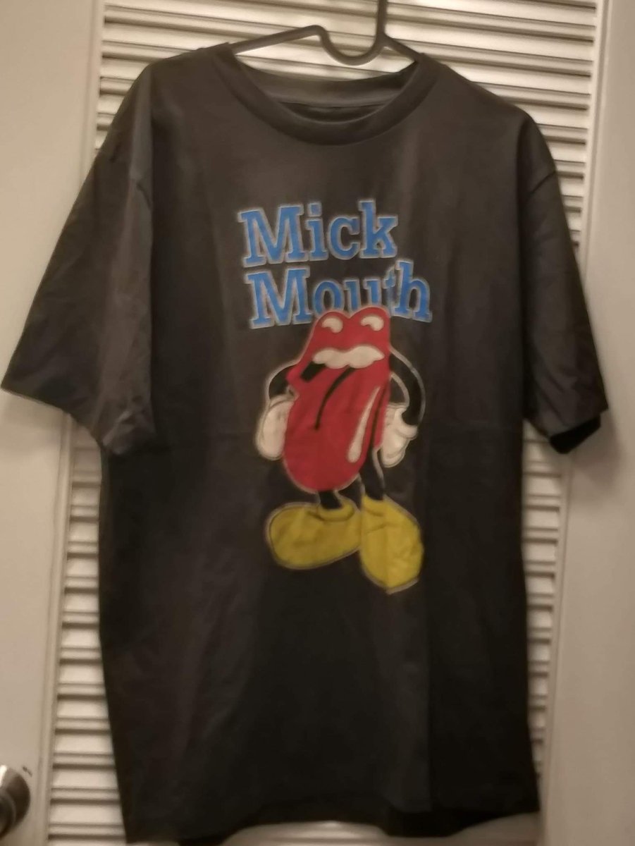 Vintage 'McMouth' Iconic Lips Logo Band T-Shirt - Vintage Band Shirts