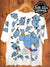 Walt Disney Aladdin Genie - AOP all over print New Vintage Animation T shirt - Vintage Band Shirts