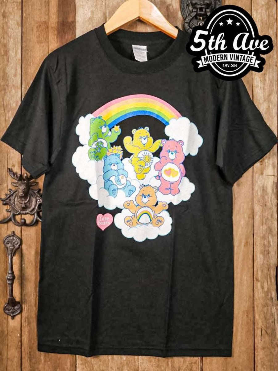 Whimsical Care Bears Delight: Rainbow Dreams t shirt - Vintage Band Shirts