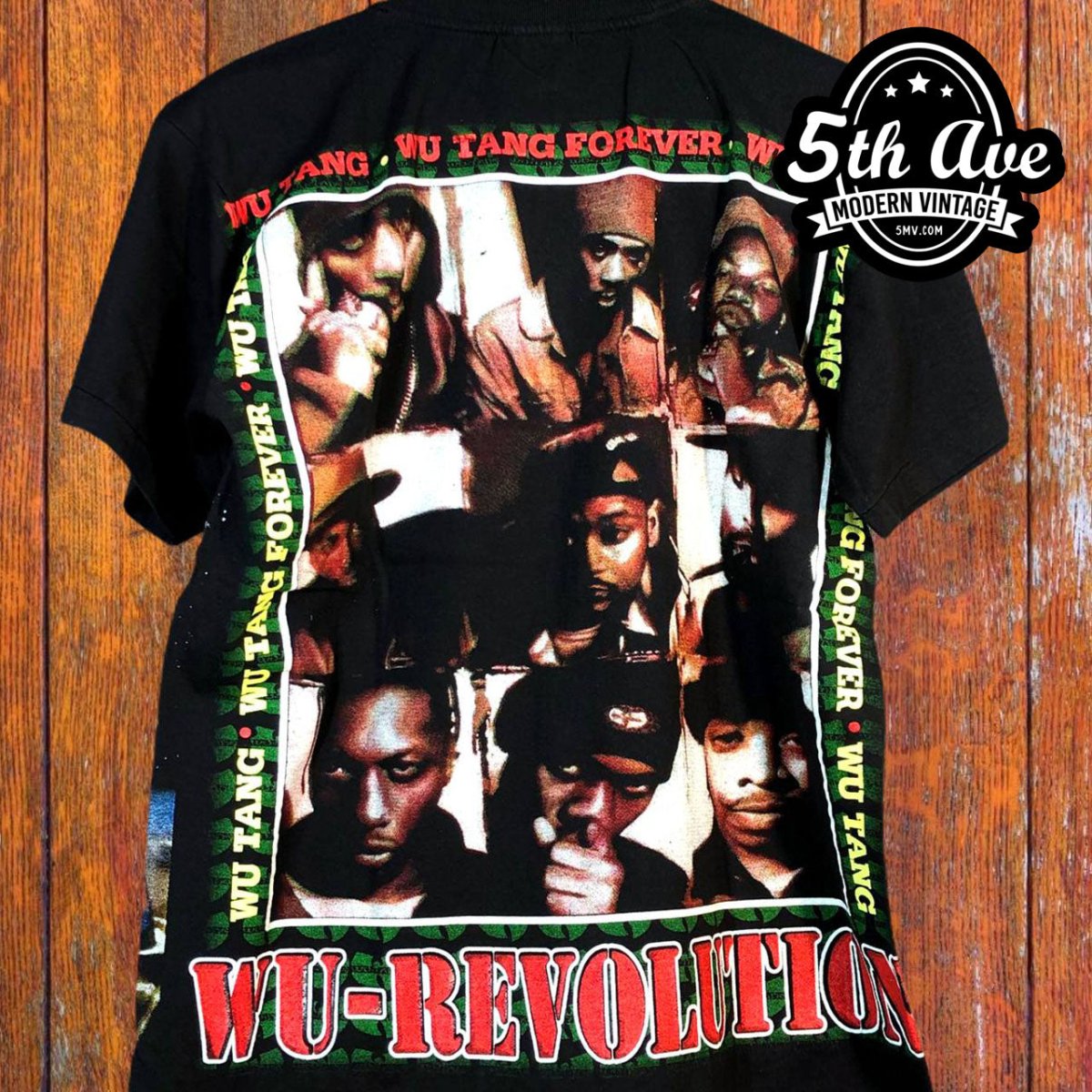 Wu - Tang Clan Wu - Tang Forever Wutang AOP all over print New Vintage Band T shirt - Vintage Band Shirts