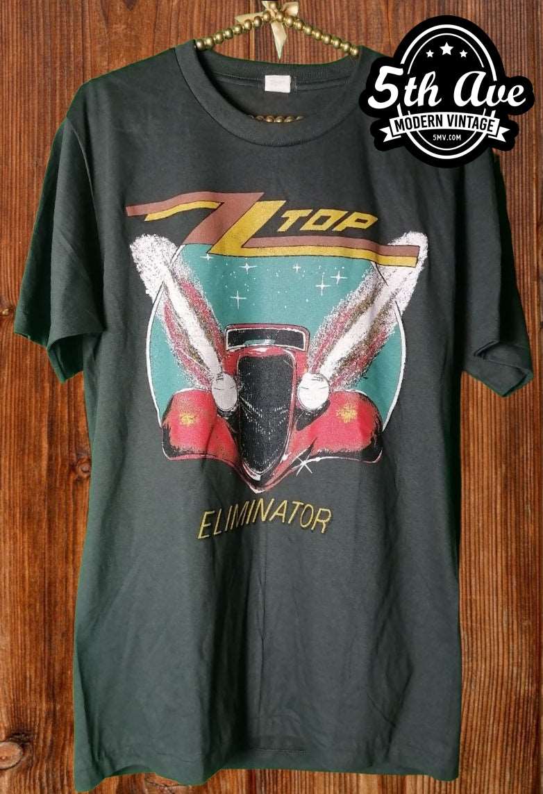 ZZ Top Eliminator Express: Rockin' USA 1983-84 - Vintage Band Shirts