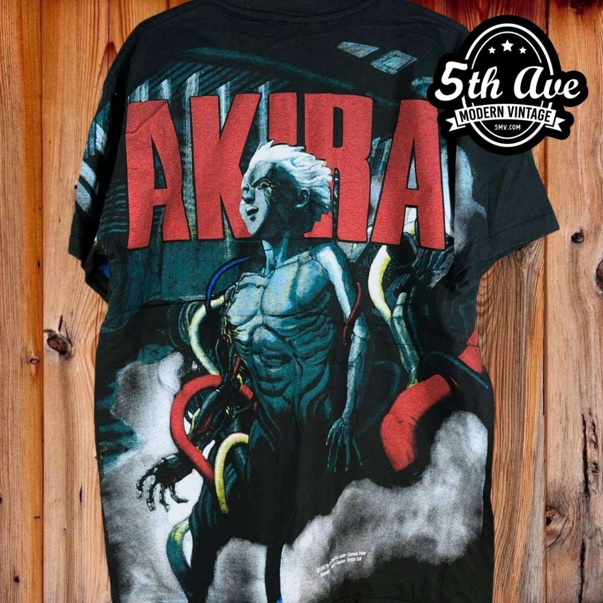 AKIRA Tetsuo Shima: All-Over Print Single Stitch t shirt - Vintage Band Shirts