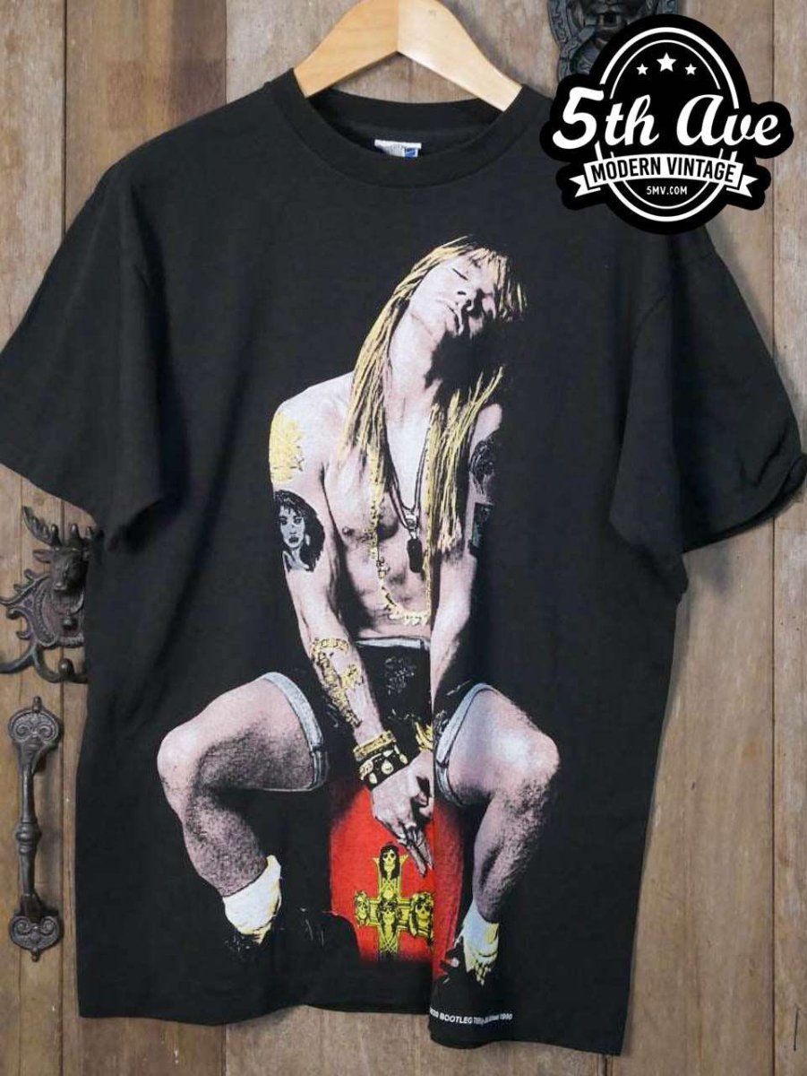 Axl Rose Guns N' Roses - New Vintage Band T shirt - Vintage Band Shirts
